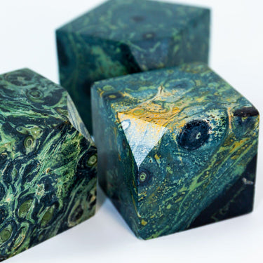 Kambaba Jasper Cube