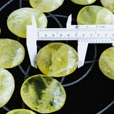 Citrine Palm Stone