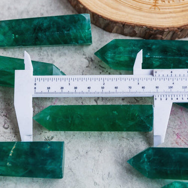 Green Fluorite Point