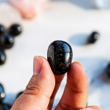 Black Tourmaline Tumble Stone