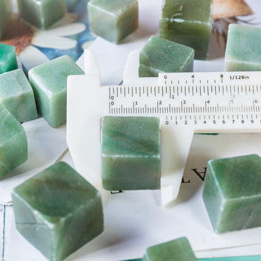 Green Aventurine Cube