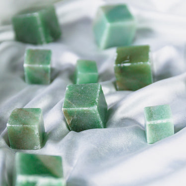 Green Aventurine Cube