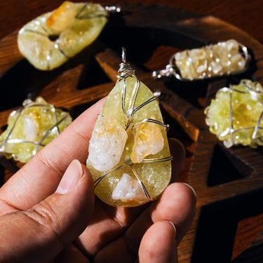 Citrine pendant